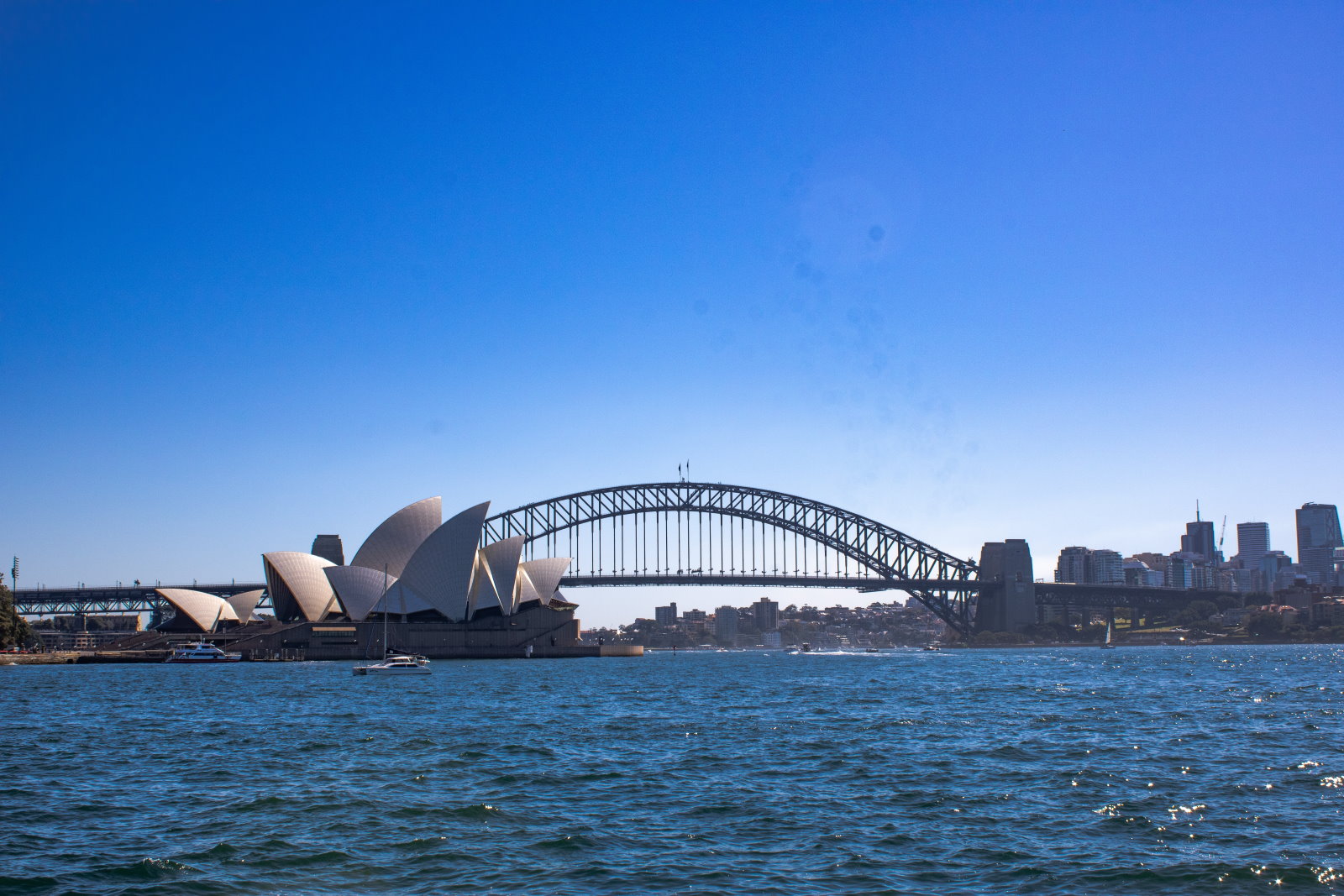 Sydney Harbour and the Sydney Opera House