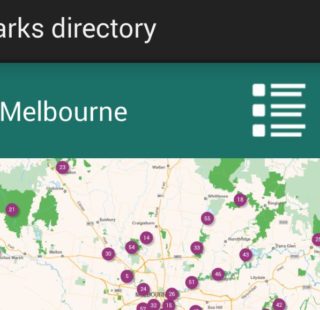 Parks Victoria App Maps