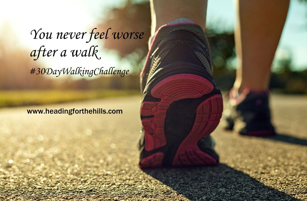 You never feel worse after a walk